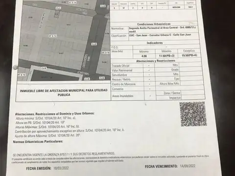 Terreno en Venta en Echesortu, Rosario