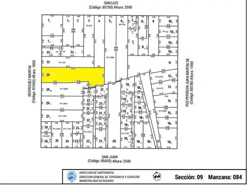 Terreno en Venta en Nuestra Señora De Lourdes, Rosario