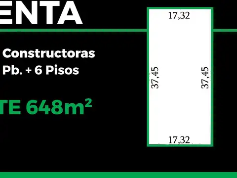Terreno en Venta en Republica De La Sexta, Rosario