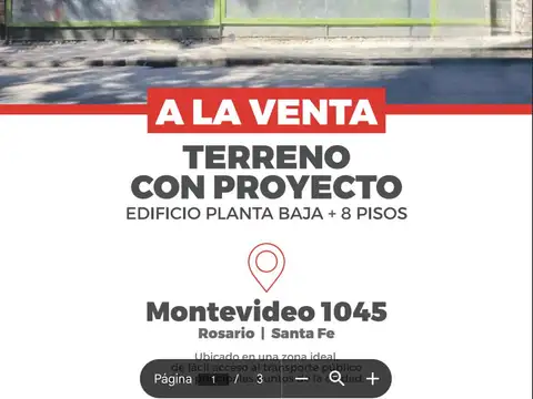 Terreno en Venta en Centro, Rosario