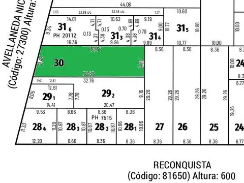 Terreno en Venta en Arroyito, Rosario
