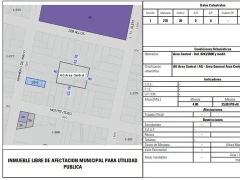 Terreno en Venta en Centro, Rosario