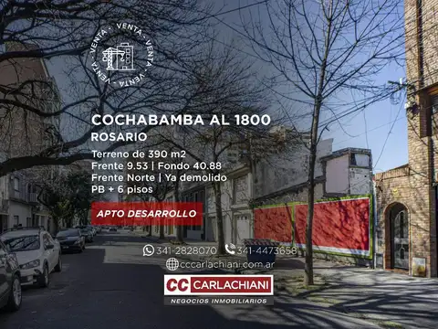 Terreno en Venta en Abasto, Rosario