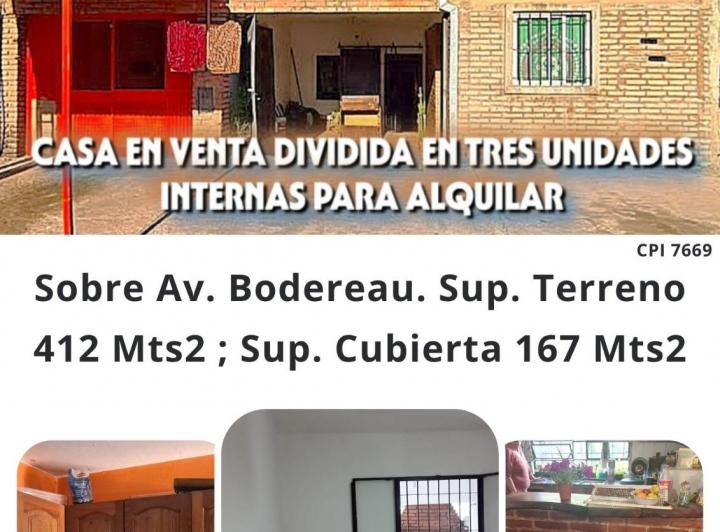 Casa · 167m² · 8 Ambientes · 1 Cochera