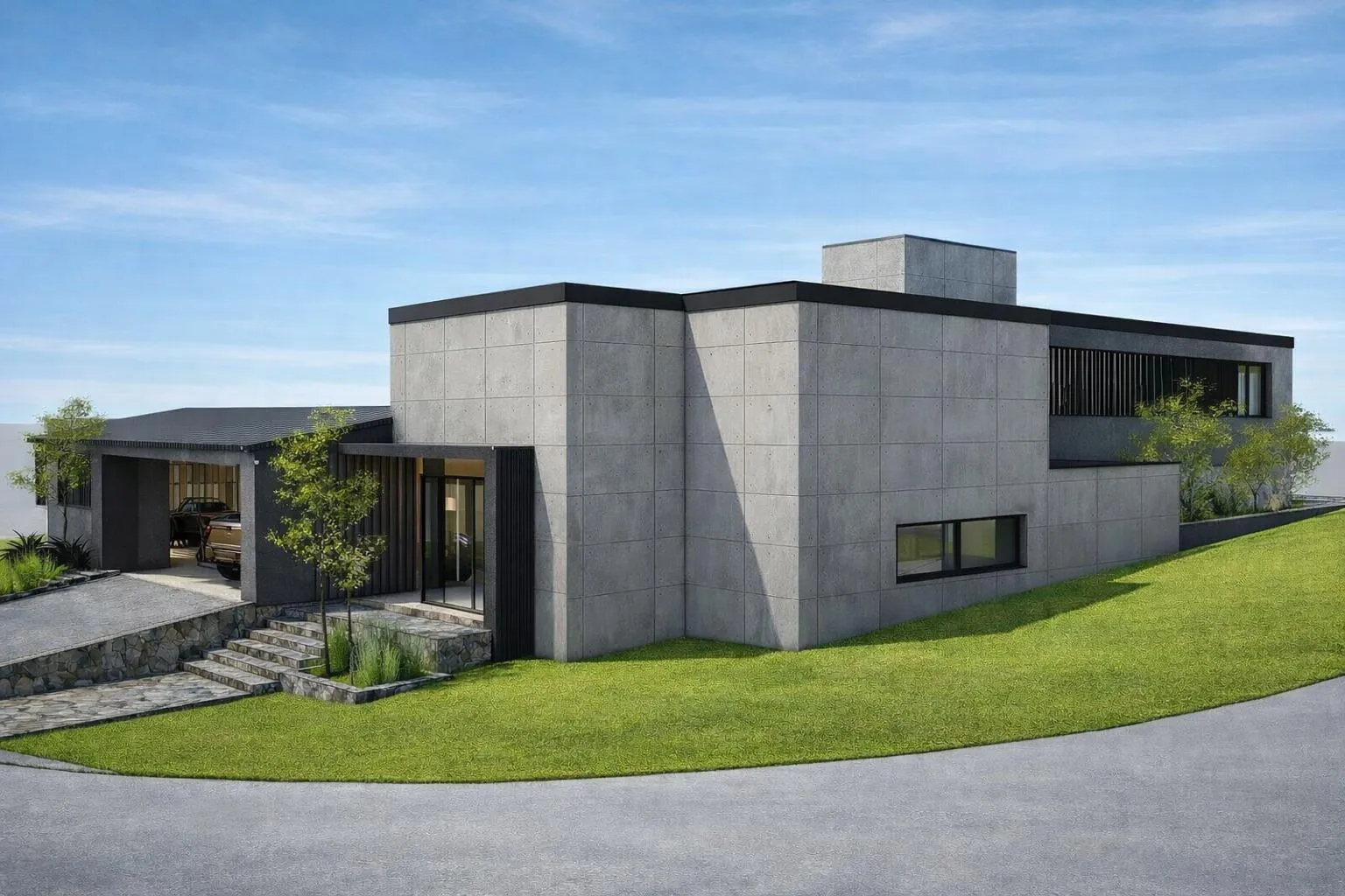Venta Casa de 3 dorm en construcción - Country El Terron