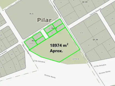 Terreno en Venta en Pilar, Partido de Pilar