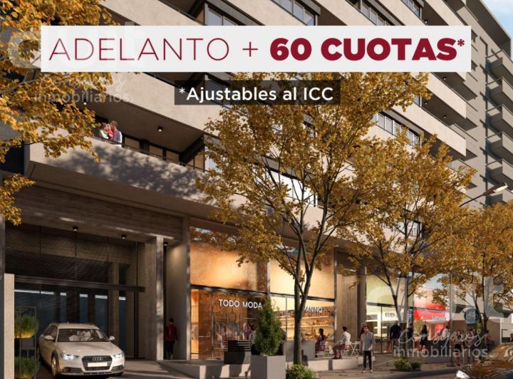 Departamento · 50m² · 2 Ambientes · 1 Cochera