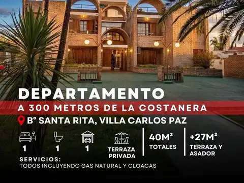 Departamento en Venta en Santa Rita, Villa Carlos Paz