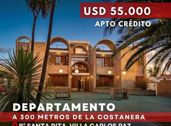 Departamento · 40m² · 3 Ambientes · 1 Cochera