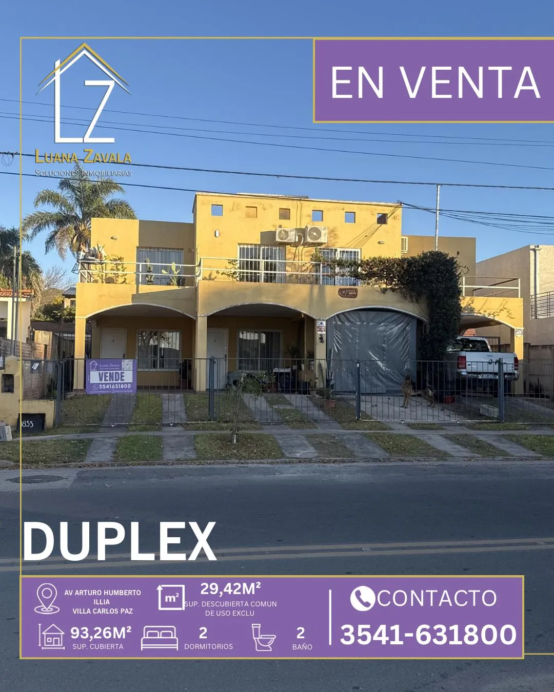 DUPLEX B SANTA RITA DEL LAGO, VILLA CARLOS PAZ
