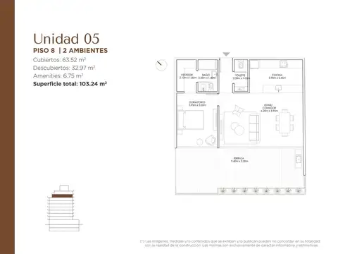 Departamento en Venta en Palermo Hollywood, Palermo