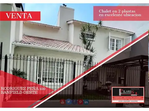 Casa en Venta en Banfield, Partido de Lomas de Zamora
