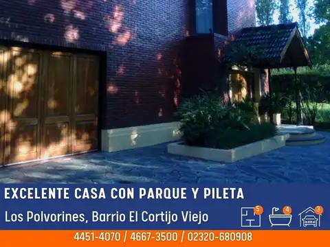 Casa en Venta en Los Polvorines, Partido de Malvinas Argentinas