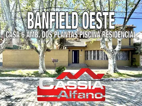 Casa en Venta en Banfield, Partido de Lomas de Zamora