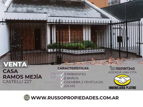 Casa en Venta en Ramos Mejia, Partido de La Matanza