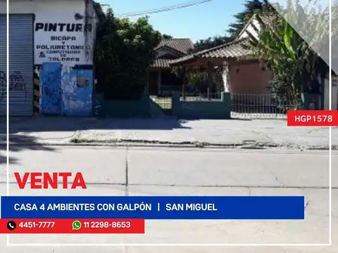 Casa en Venta en Muñiz, Partido de San Miguel