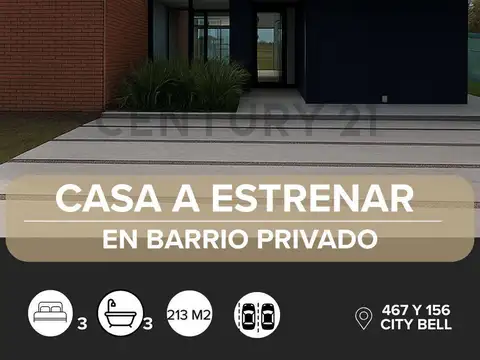 Casa en Venta en City Bell, Partido de La Plata