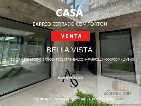Casa en Venta en Bella Vista, Partido de San Miguel
