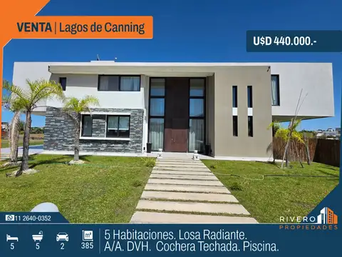 Casa en Venta en Lagos De Canning, Countries y Barrios Cerrados en Esteban Echeverria