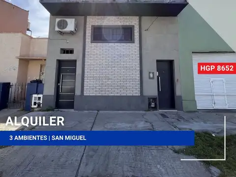Departamento en Alquiler en San Miguel, Partido de San Miguel
