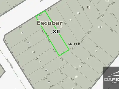 Terreno en Venta en Belen de Escobar, Partido de Escobar