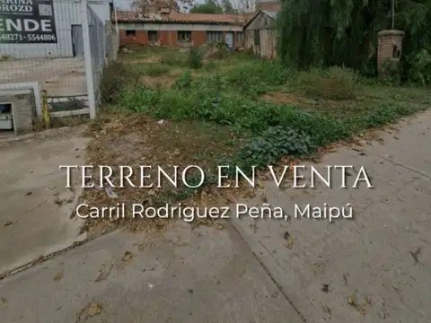 Terreno en Venta en Luzuriaga, Maipú