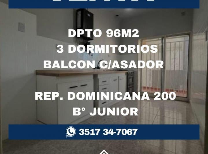 Departamento · 90m² · 5 Ambientes