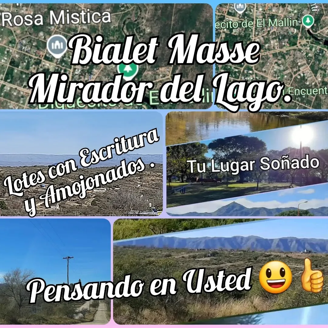 Vendo lote con Escritura, Totalmente en Cuotas