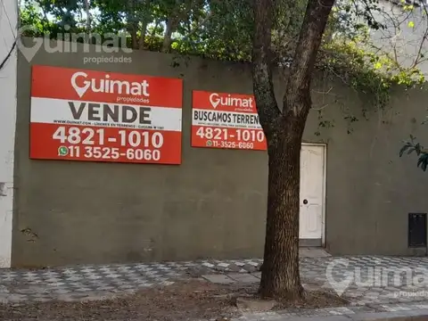 Terreno en Venta en Chacarita, Capital Federal