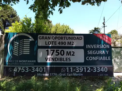 Terreno en Venta en Villa Bosch, Partido de Tres de Febrero