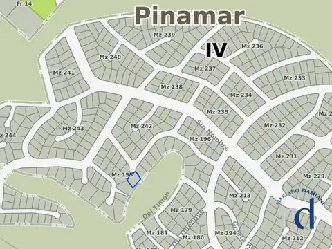 Terreno en Venta en Alamos 2, Pinamar