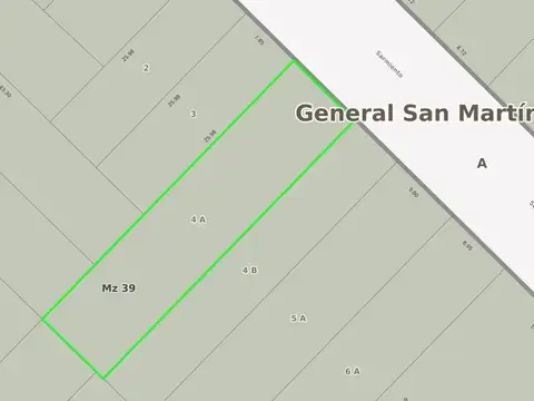 Terreno en Venta en Barrio Parque San Martin, General San Martin