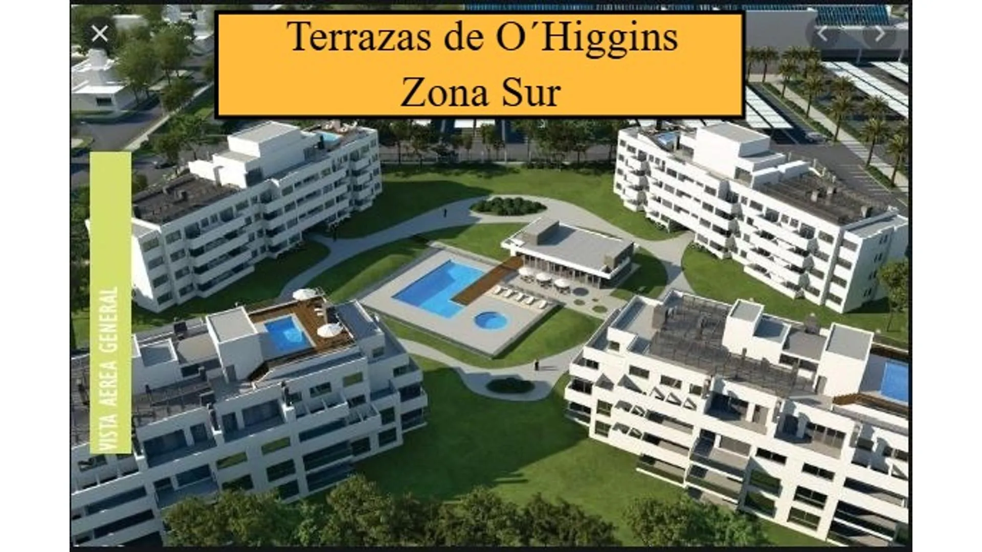 Terrazas de O´Higgins - Dto 2 Dorm. Con 1 Coch Subt
