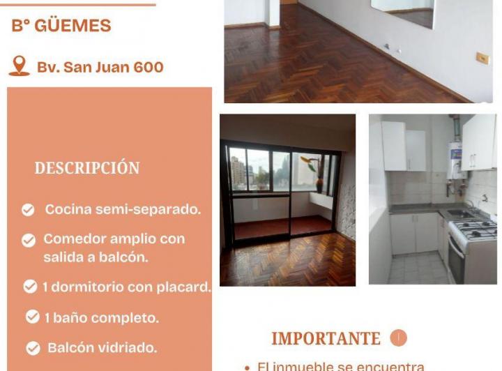 Departamento · 45m² · 1 Ambiente