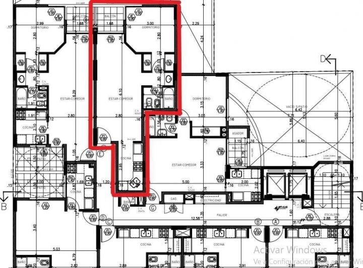 Departamento · 44m² · 1 Ambiente