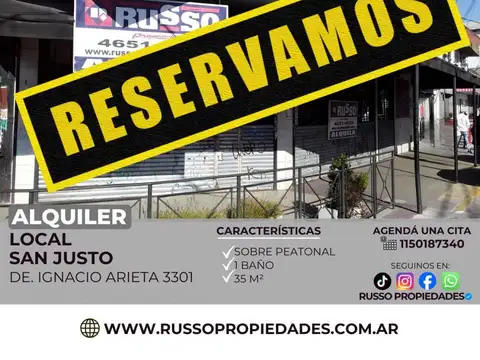 Local en Alquiler en San Justo, Partido de La Matanza
