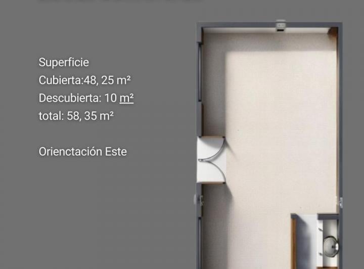 Local comercial · 48m² · 1 Ambiente