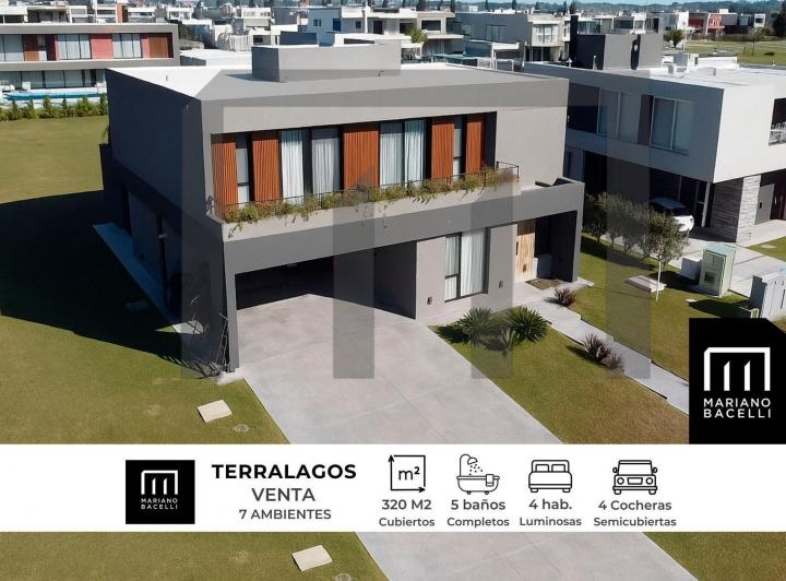 Casa · 320m² · 7 Ambientes · 4 Cocheras
