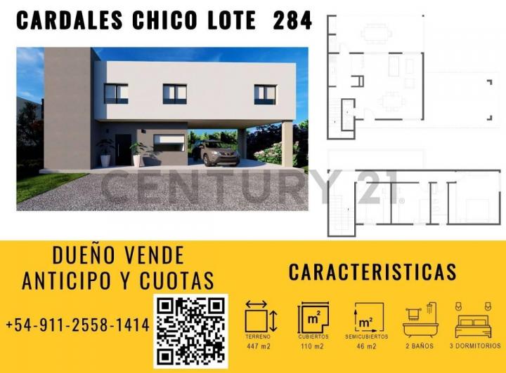 Casa · 110m² · 4 Ambientes · 3 Cocheras