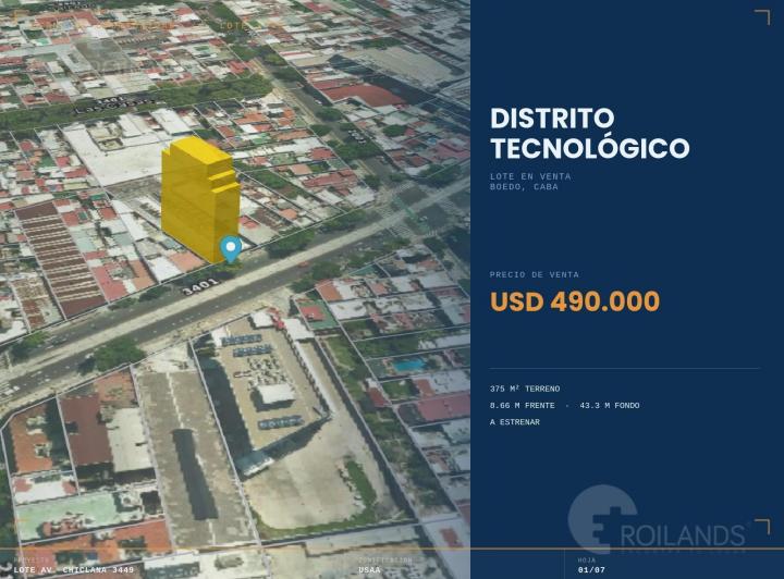 Terreno · 375m²