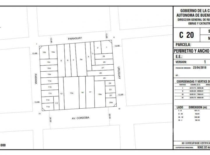 Terreno · 580m²