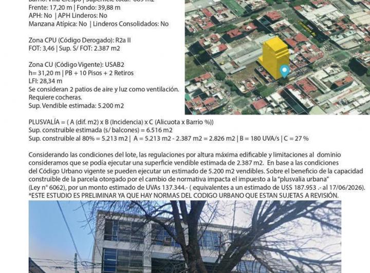 Terreno · 689m²