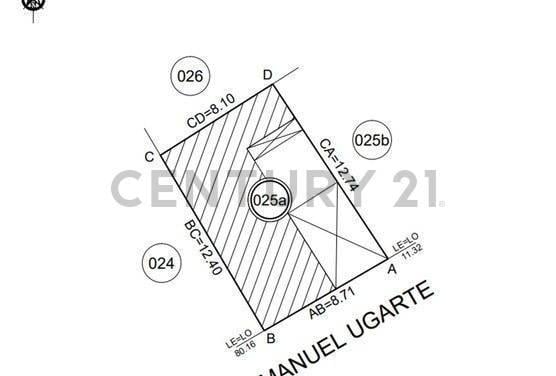Terreno · 105m²