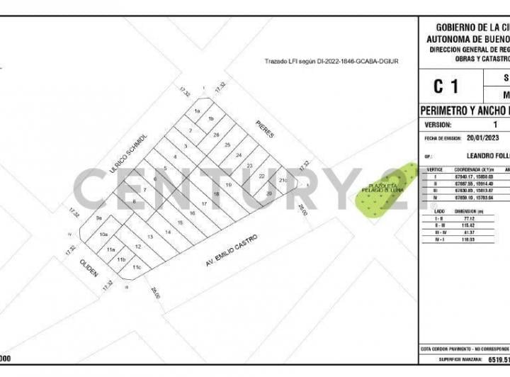 Terreno · 449m²