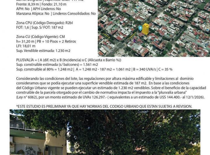 Terreno · 117m²