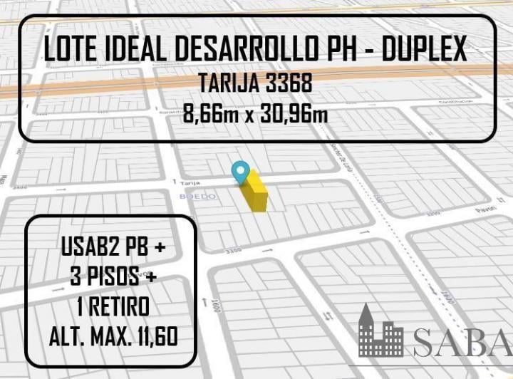 Terreno · 268m²