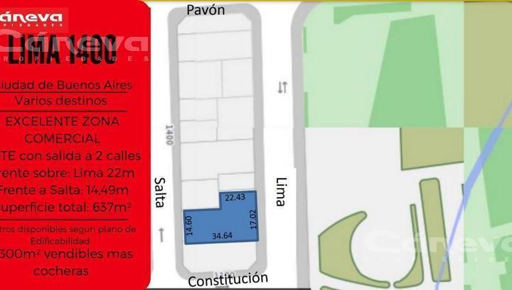 Terreno · 1581m² · 45 Dormitorios