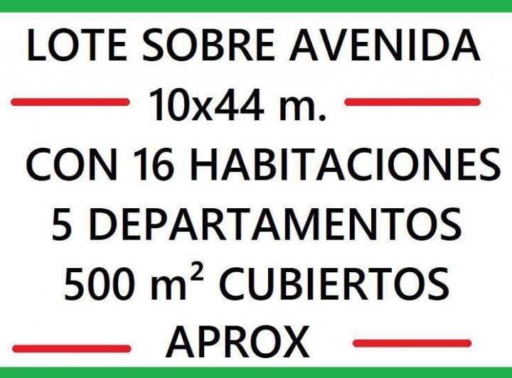 Terreno · 500m² · 30 Ambientes