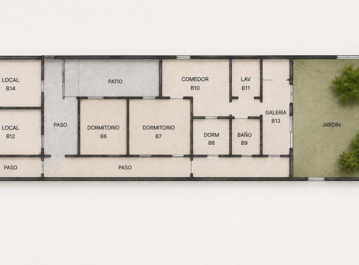 Terreno · 374m² · 4 Ambientes
