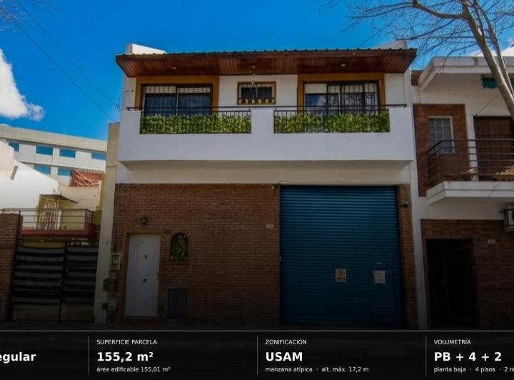 Terreno · 222m² · 4 Ambientes · 1 Cochera